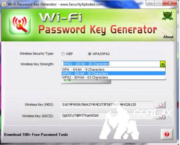 Download wifi key generator 1.0 free download
